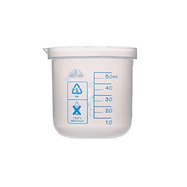 Plastic Graduated Beaker 50ml