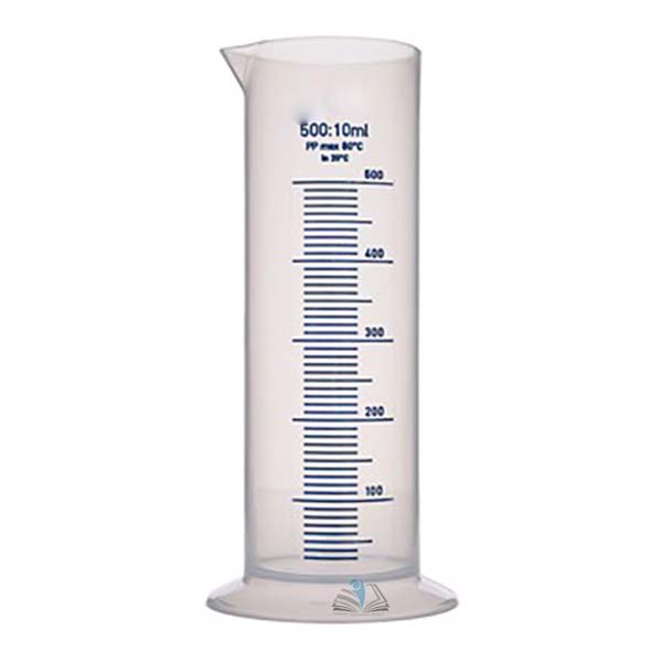 Measuring Cylinder, Squat Form 500ml