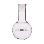 Glass Round Bottom, Narrow Neck Flask 100ml