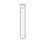 Medium Wall Glass Test Tube, with Rim