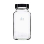 Clear Glass Jar with Screw Cap 250ml