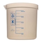 Plastic Graduated Beaker 2000ml