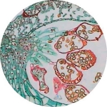 Prepared Microscope Slide - Fern (Dryopteris filix-Mas) Pinnule with Sori. T.S.